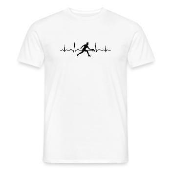 Pickleballers Motiv rund um Pickleballspielerinnen - Männer T-Shirt - Weiß - Vorne - AI Model Male 178 dark (178cm)