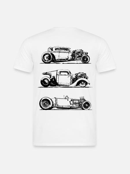 rats invasion - Männer T-Shirt - Weiß