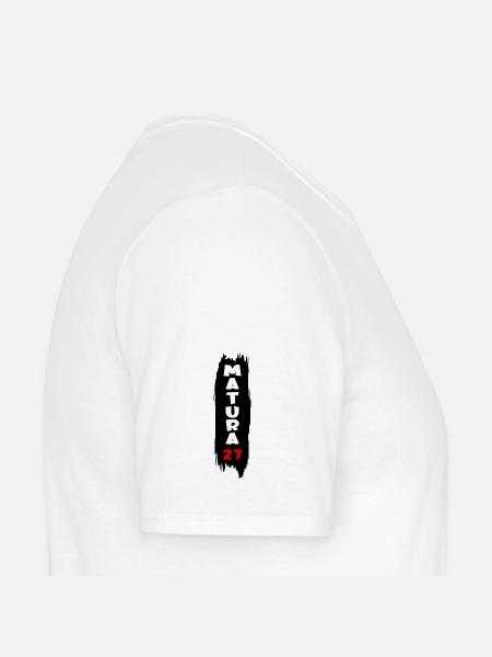 Matura 2027 bestanden - Männer T-Shirt - Weiß