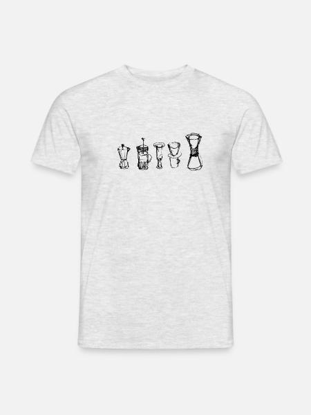 Alternative Coffee - Men's T-Shirt - heather grey