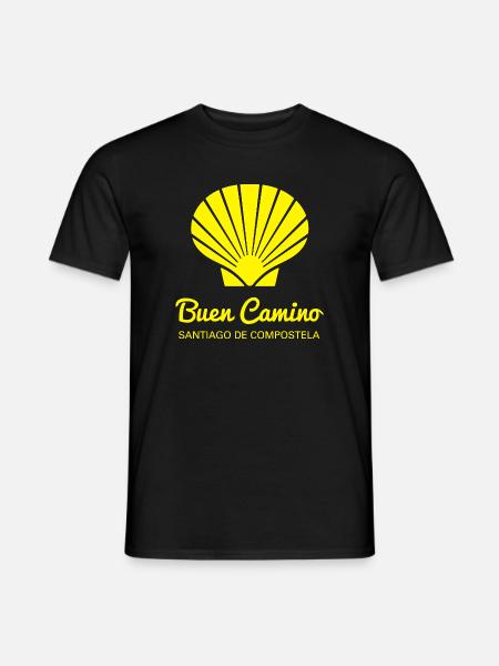 Buen Camino 1 - Männer T-Shirt - Schwarz