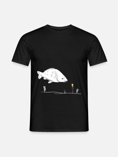 Karpfen Boilie - Männer T-Shirt - Schwarz