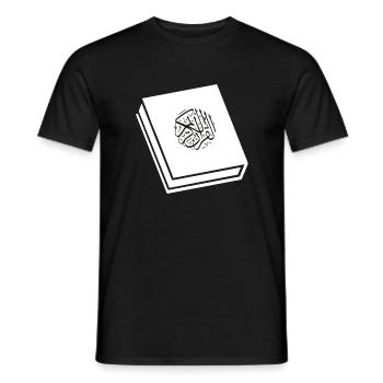 Koran Moslem Moslemisch Islam Islamisch - Männer T-Shirt - Schwarz - Vorne - AI Model Male 178 light (178cm)