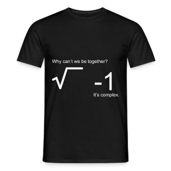 Zahlenverliebter Mathelehrer Gleichung - Männer T-Shirt - Schwarz - Vorne - AI Model Male 178 light (178cm)