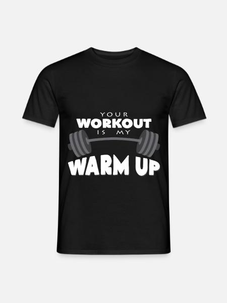 dumbbell - Men's T-Shirt - black