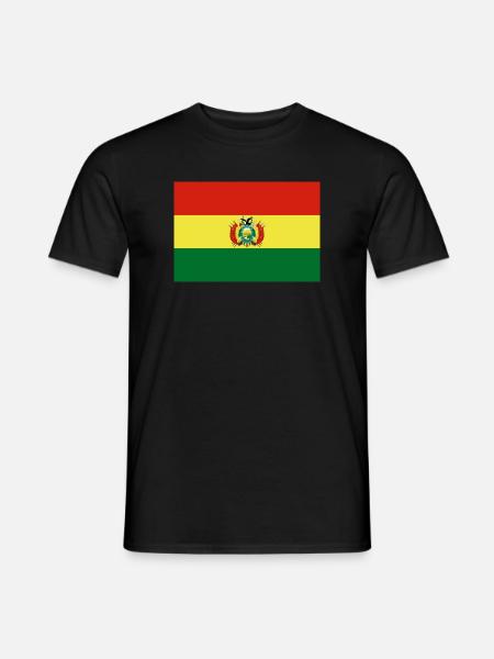 Bolivien - Männer T-Shirt - Schwarz