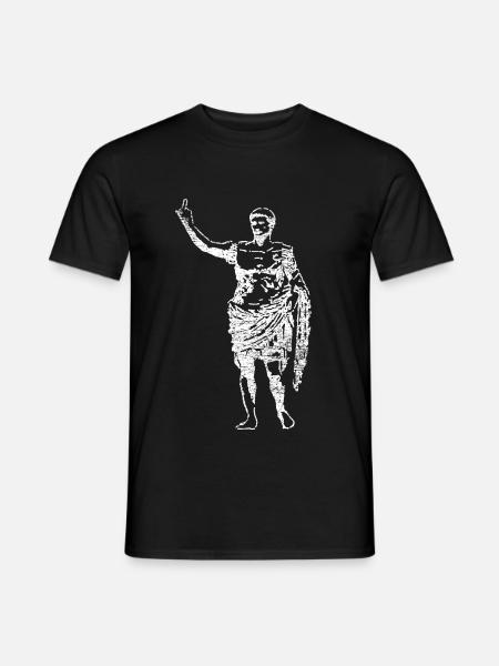 Genialer Cäsar Römisches Reich - Männer T-Shirt - Schwarz