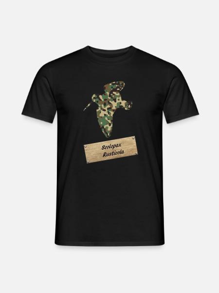 OBV - Camo Becasse Scolopax Rusticola # 2 - Männer T-Shirt - Schwarz