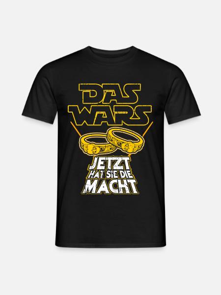 Das Wars JGA Junggesellenabschied Heirat - Männer T-Shirt - Schwarz