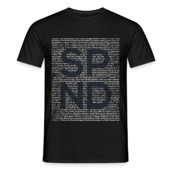 Historisches Spandau Kolkviertel - Männer T-Shirt - Schwarz - Vorne - AI Model Male 178 light (178cm)