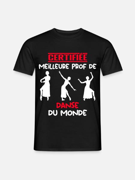 ZERTIFIZIERTER BESTER LEHRER - Männer T-Shirt - Schwarz
