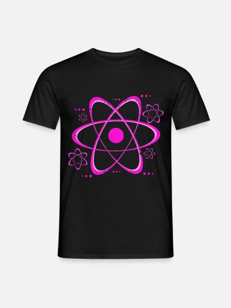 physicien - T-shirt homme - noir
