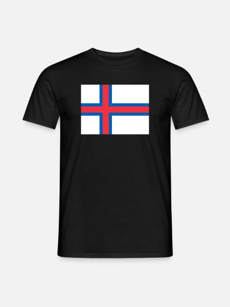 Färöer Inseln - Männer T-Shirt - Schwarz
