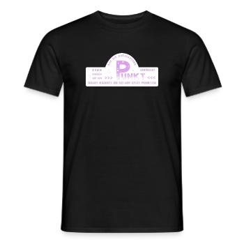 auf den Punkt kommen - Männer T-Shirt - Schwarz - Vorne - AI Model Male 178 light (178cm)