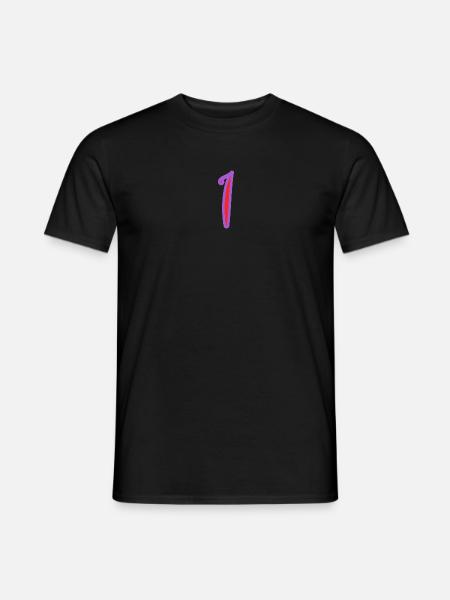 1 - Men's T-Shirt - black