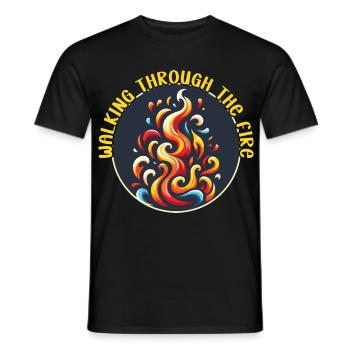 Songtexte Musikliebhaber Songwriter Musikfestival - Männer T-Shirt - Schwarz - Vorne - AI Model Male 178 light (178cm)