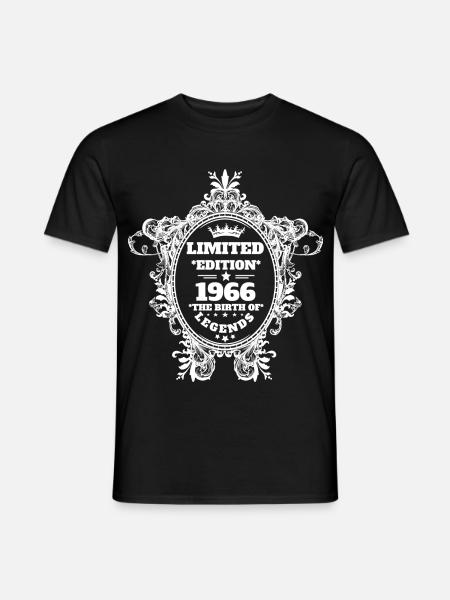 1966 - Männer T-Shirt - Schwarz