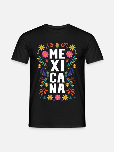 Mexicana Mexico - Männer T-Shirt - Schwarz