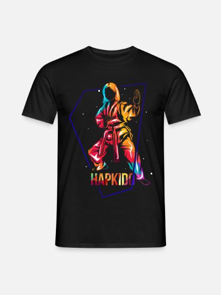 Vielseitige Hapkido Selbstverteidigung - Männer T-Shirt - Schwarz