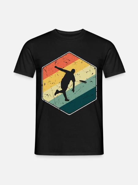 Discgolf Spieler Disc Golf Discgolfer - Männer T-Shirt - Schwarz