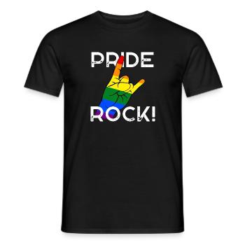 Pride Rock! - Männer T-Shirt - Schwarz - Vorne - AI Model Male 178 light (178cm)