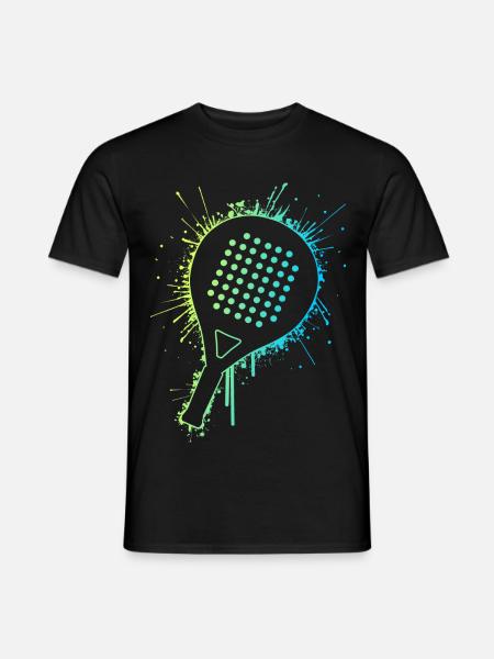 Padel Tennis Padeltennis Padelschläger Padel - Männer T-Shirt - Schwarz