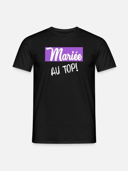 Bachelorette party. WEDDING - Men's T-Shirt - black