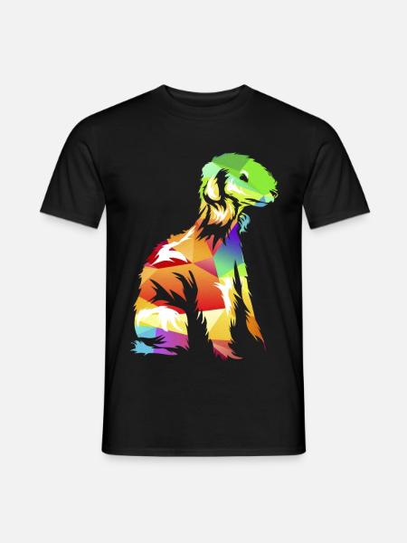 Munterer Bedlington Terrier Agility - Männer T-Shirt - Schwarz