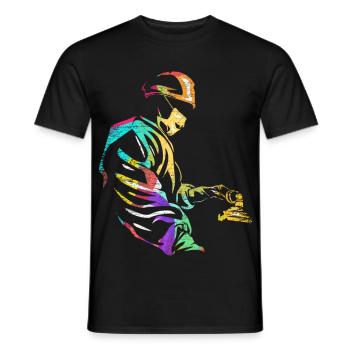 Fokussierter Anästhesist Narkose - Männer T-Shirt - Schwarz - Vorne - AI Model Male 178 light (178cm)