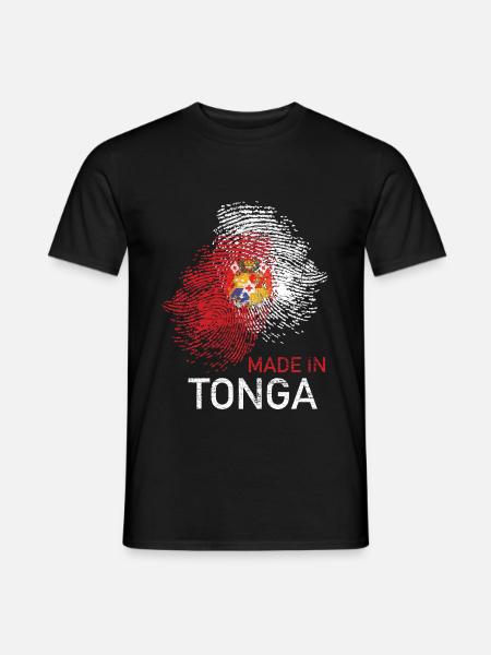 Paradiesische Tonga Südseeinsel - Männer T-Shirt - Schwarz