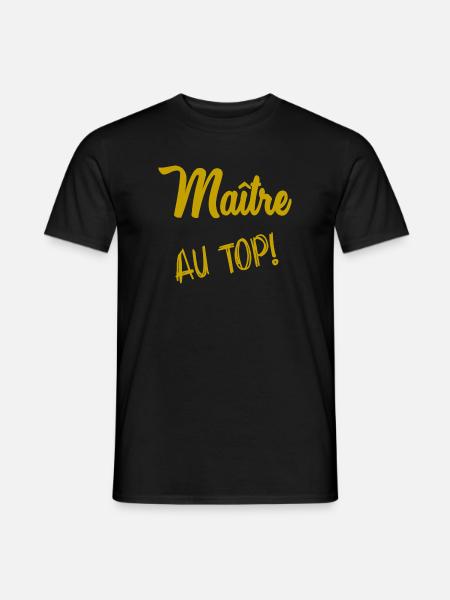 MASTER. MASTER - Men's T-Shirt - black