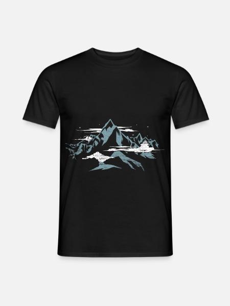 Extremer Chomolungma Gipfelsturm - Männer T-Shirt - Schwarz