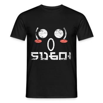 Japanimation Kanji - Männer T-Shirt - Schwarz - Vorne - AI Model Male 178 light (178cm)