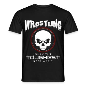 Wrestling - Männer T-Shirt - Schwarz - Vorne - AI Model Male 178 light (178cm)