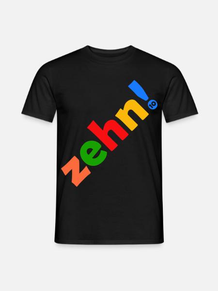 ZEHN 10 JAHRE 10. GEBURTSTAG - Männer T-Shirt - Schwarz
