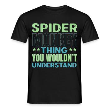 Spinnenliebhaber Spinnenflüsterer Arachnid Tarantu - Männer T-Shirt - Schwarz - Vorne - AI Model Male 178 light (178cm)