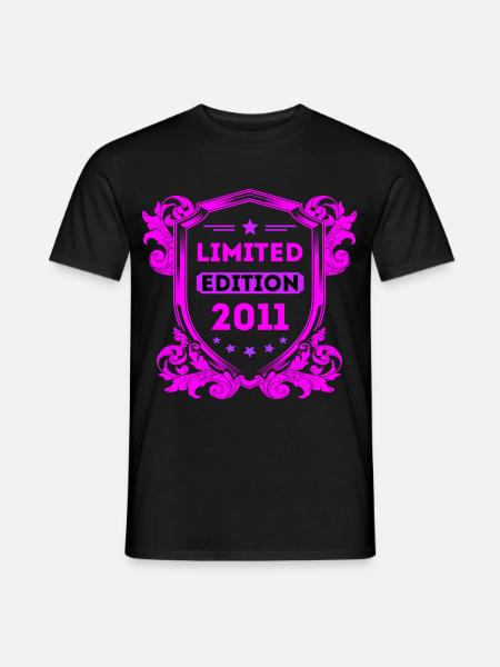 2011 - Männer T-Shirt - Schwarz