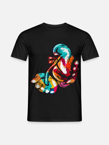 Scharfsinniger Urologe Facharzt - Männer T-Shirt - Schwarz