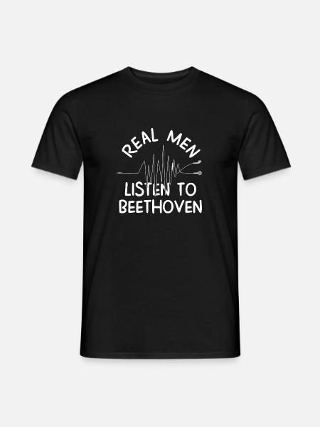 Beethoven - T-shirt homme - noir