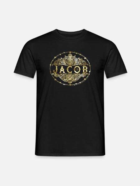 Jacob - Männer T-Shirt - Schwarz