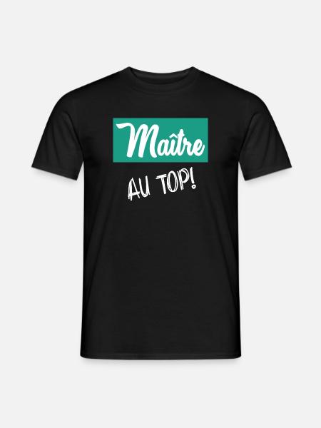 MASTER. MASTER - Men's T-Shirt - black