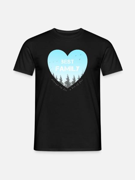 best family - Männer T-Shirt - Schwarz