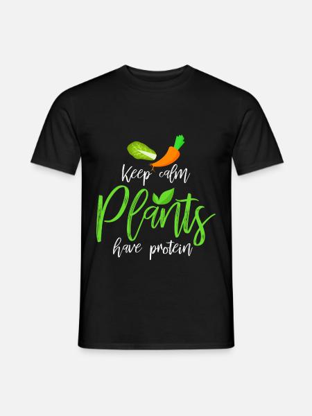 Vegan - Men's T-Shirt - black