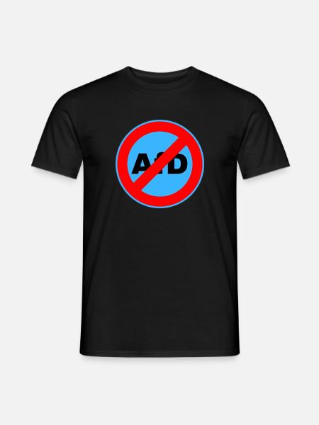 AFD ABWÄHLEN! - Männer T-Shirt - Schwarz