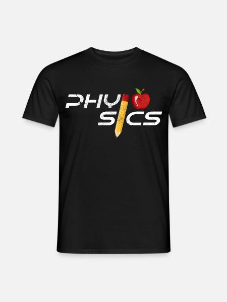 physicist - Men's T-Shirt - black