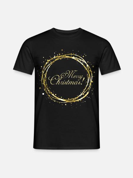 Merry Christmas! - Männer T-Shirt - Schwarz
