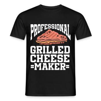 Cheese Making Cheese Lover - Männer T-Shirt - Schwarz - Vorne - AI Model Male 178 light (178cm)