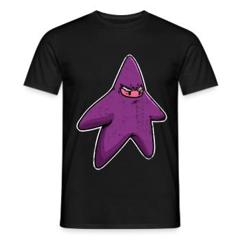 Raffinierter Seestern Ninja Stern - Männer T-Shirt - Schwarz - Vorne - AI Model Male 178 light (178cm)
