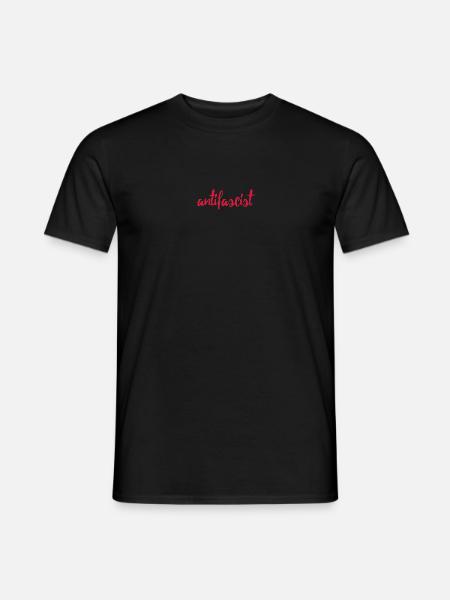 Always Antifascist - Männer T-Shirt - Schwarz