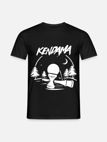 Geschicktes Kendama Turniertrick - Männer T-Shirt - Schwarz